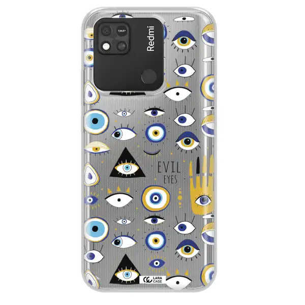 Evil Eyes Xiaomi Redmi 10A Clear TPU Case