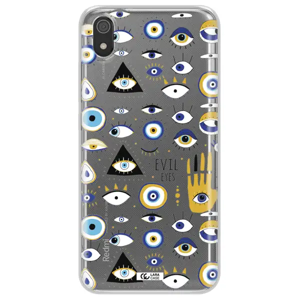 Evil Eyes Xiaomi Redmi 7A Clear TPU Case