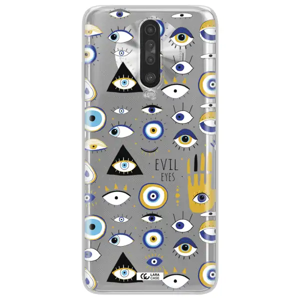Evil Eyes Xiaomi Redmi K30 Clear TPU Case