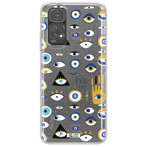 Evil Eyes Xiaomi Redmi Note 11 Clear TPU Case