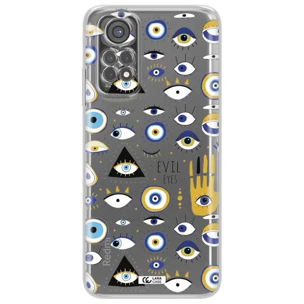 Evil Eyes Xiaomi Redmi Note 11S Clear Tpu Case