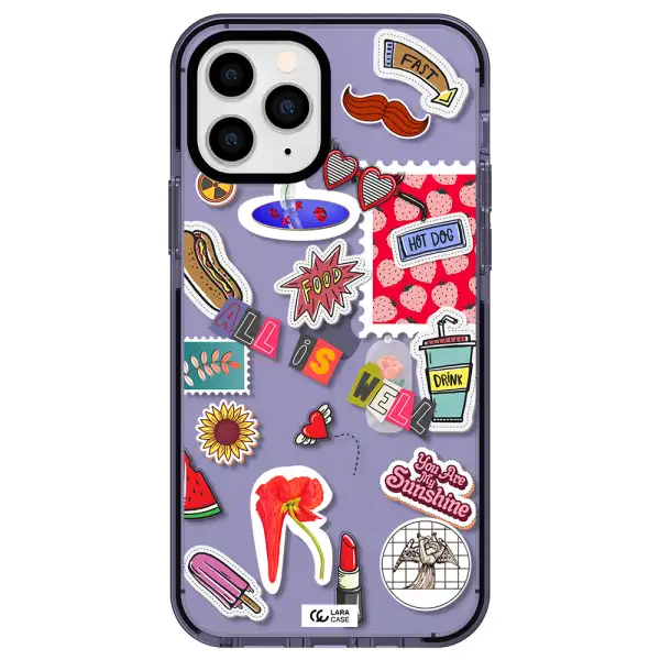 All Is Well Apple iPhone 11 pro impact Lilac Case