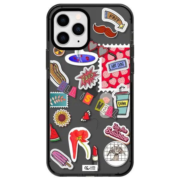 All Is Well Apple iPhone 11 pro impact Smoke Black Case