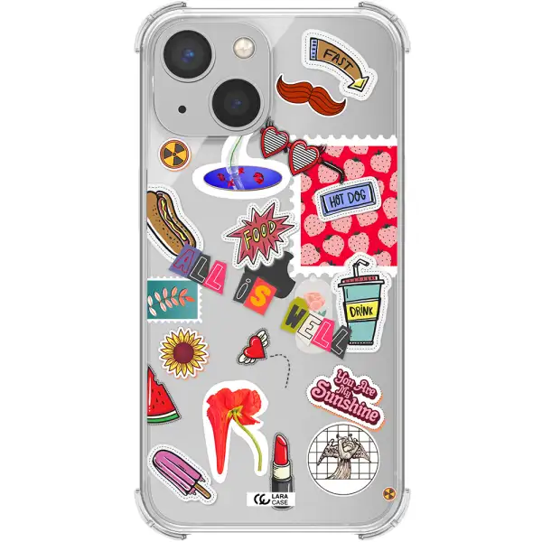 All Is Well Apple iPhone 13 Clear PC Case