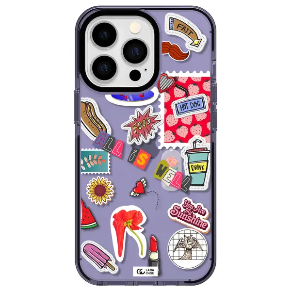 All Is Well Apple iPhone 13 Pro impact Lilac Case
