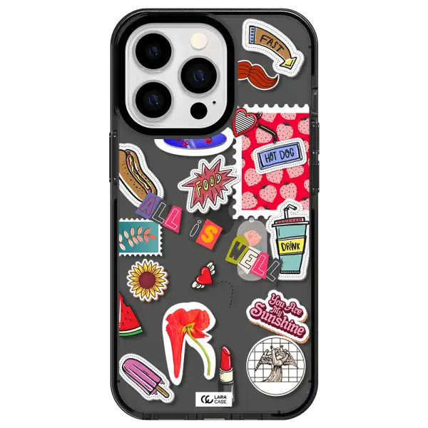 All Is Well Apple iPhone 13 Pro impact Smoke Black Case