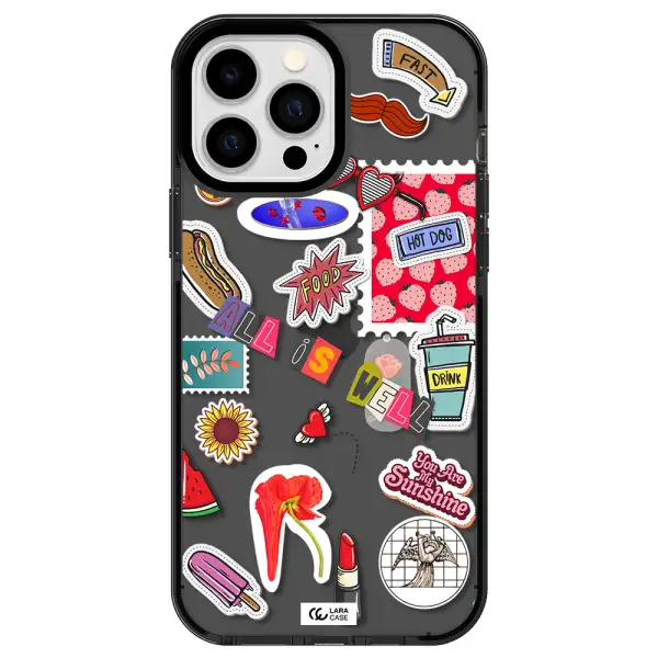 All Is Well Apple iPhone 13 Pro Max impact Smoke Black Case