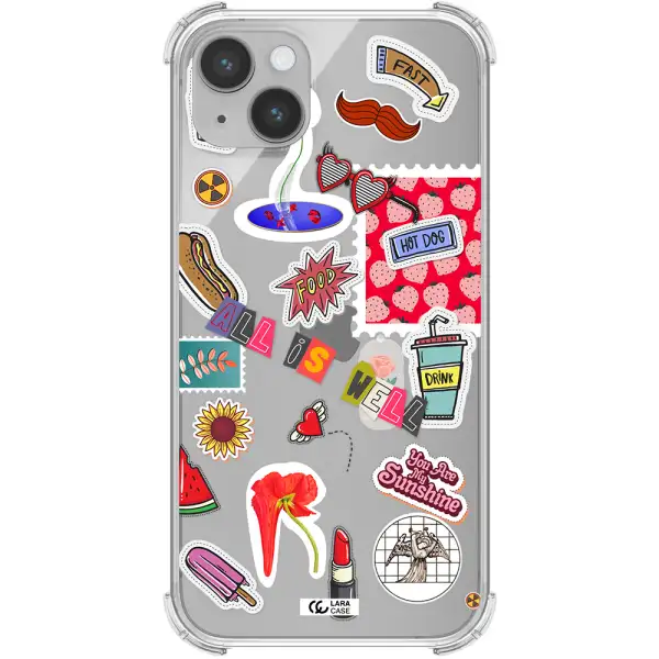 All Is Well Apple iPhone 14 plus Clear PC Case