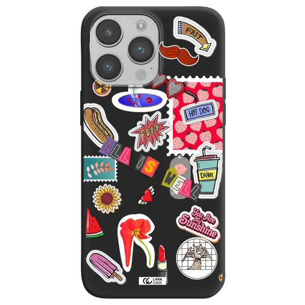 All Is Well Apple iPhone 14 pro max Silicone black Case