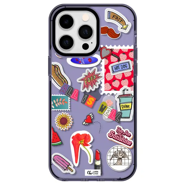 All Is Well Apple iPhone 15 Pro impact Lilac Case