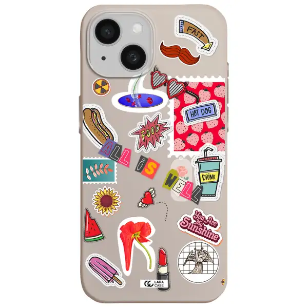 All Is Well Apple iPhone 15 Silicone Stone Case