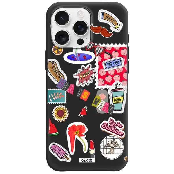 All Is Well Apple Iphone 16 Pro Max Silicone Black Case