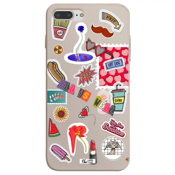 All Is Well Apple iPhone 8 plus Silicone Stone Case