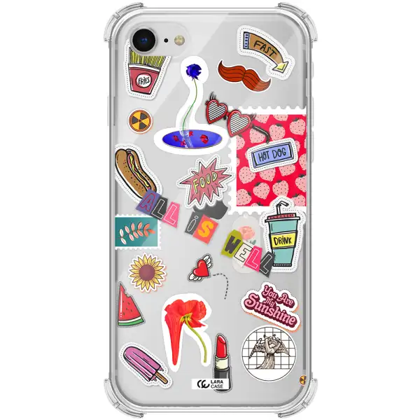 All Is Well Apple iPhone se 2020 Clear PC Case