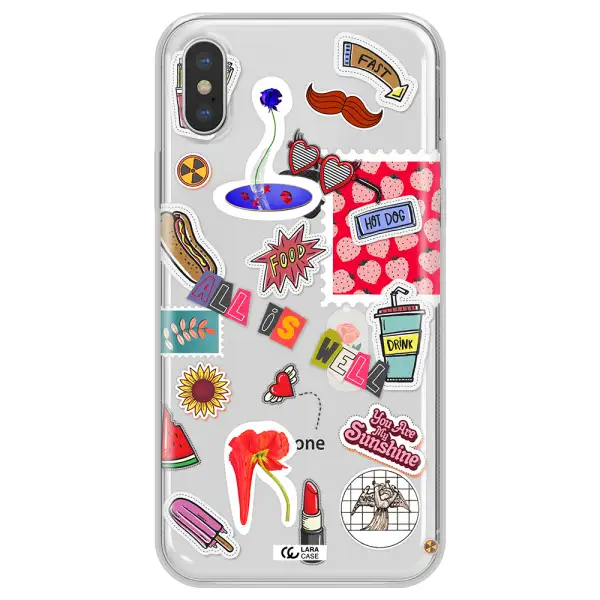 All Is Well Apple iPhone XS max Clear TPU Case