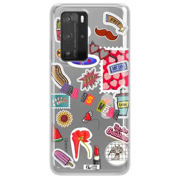 All Is Well Huawei P40 Pro Clear TPU Case