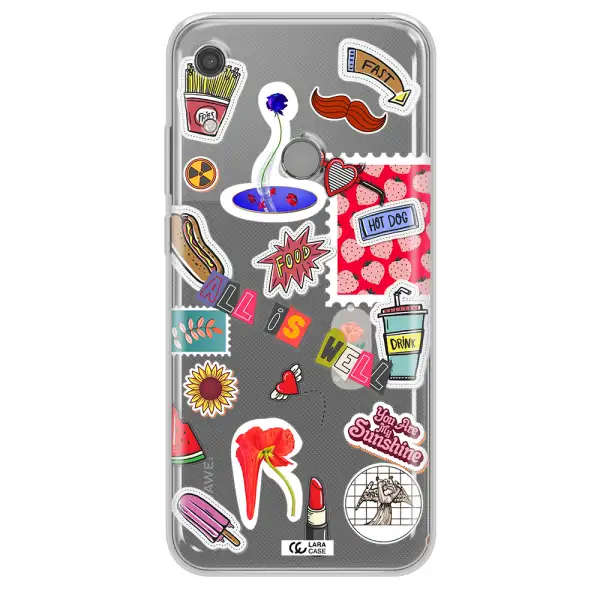 All Is Well Huawei Y6S Clear TPU Case