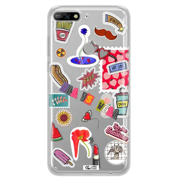 All Is Well Huawei Y7 2018 Clear TPU Case