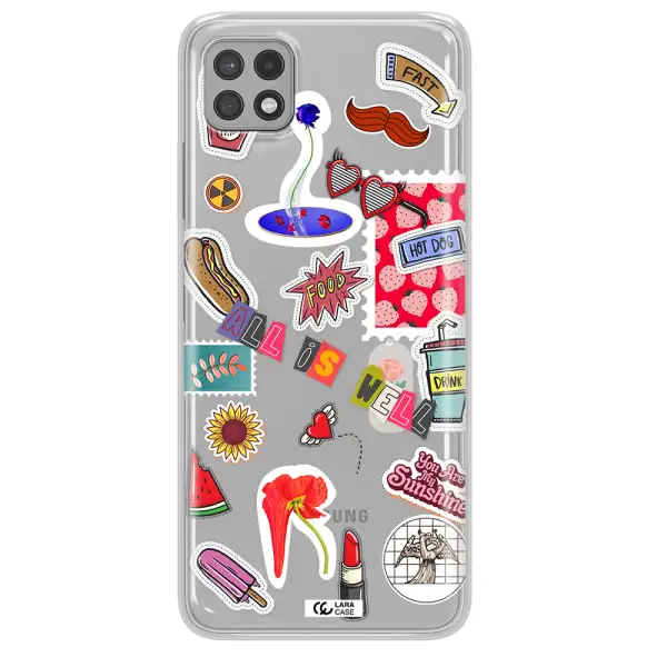 All Is Well Samsung A22 5g Clear TPU Case
