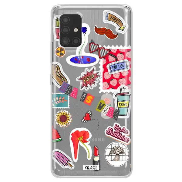 All Is Well Samsung A51 Clear TPU Case