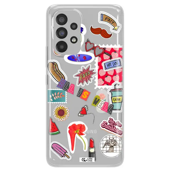 All Is Well Samsung A53 Clear TPU Case