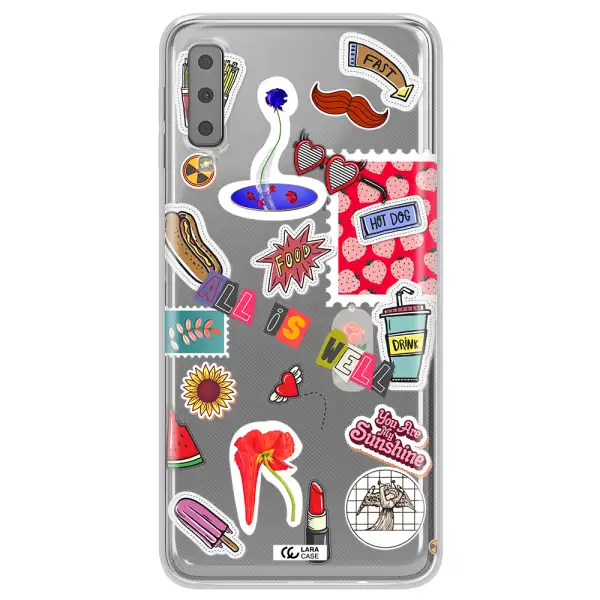 All Is Well Samsung A7 2018 Clear TPU Case