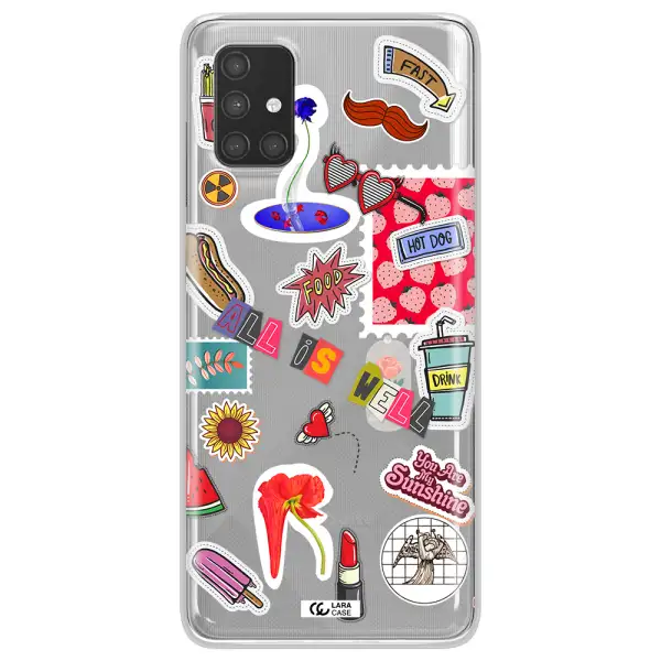 All Is Well Samsung A71 Clear TPU Case