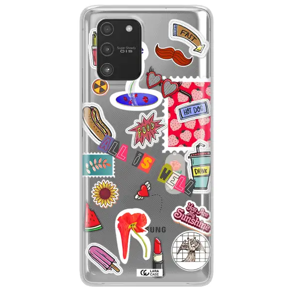 All Is Well Samsung A91 Clear TPU Case
