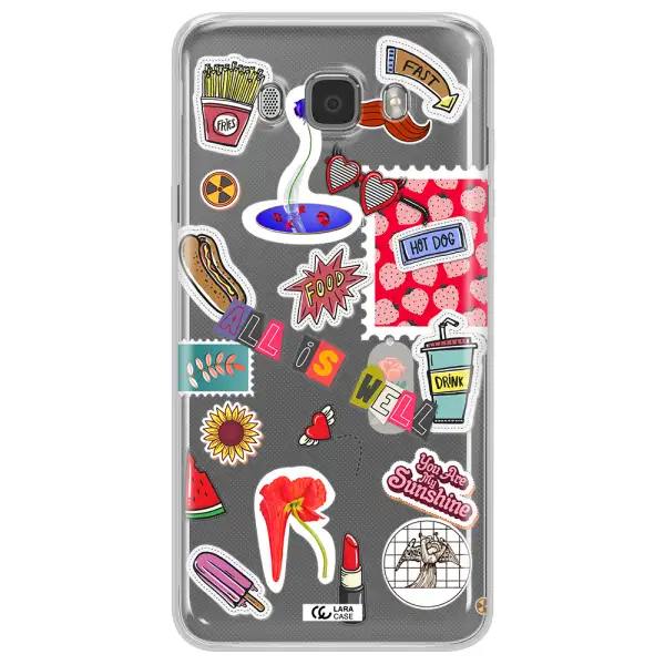 All Is Well Samsung J7 2016 Clear TPU Case