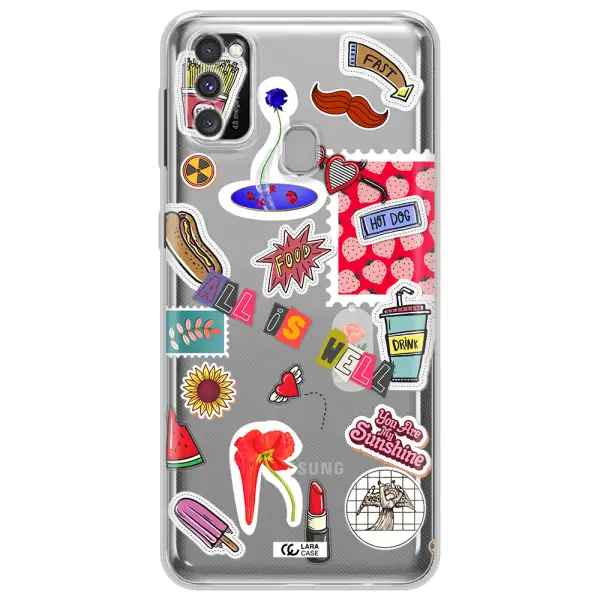 All Is Well Samsung M30S Clear TPU Case