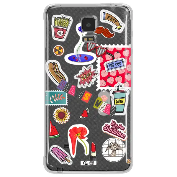 All Is Well Samsung Note 4 Clear TPU Case