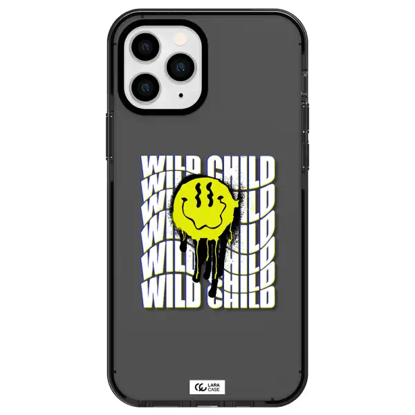 Wild Child Apple iPhone 11 pro impact Smoke Black Case