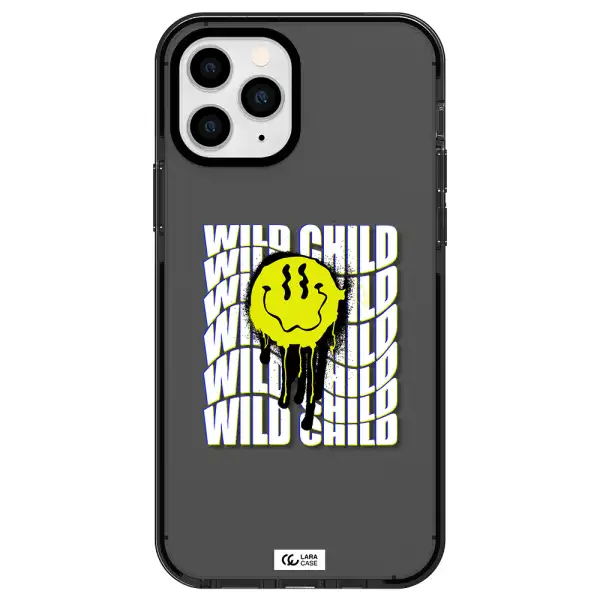 Wild Child Apple iPhone 11 pro max impact Smoke Black Case