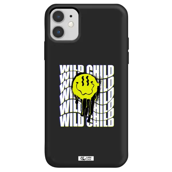 Wild Child Apple iPhone 11 Silicone black Case