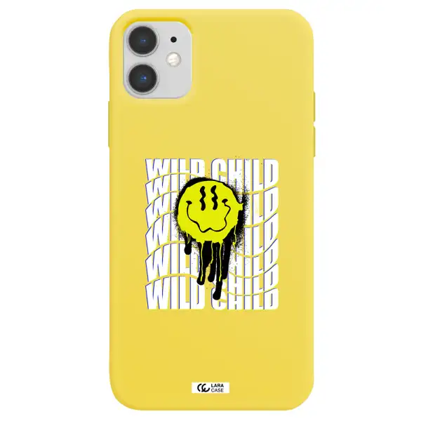 Wild Child Apple iPhone 11 Silicone canary yellow Case