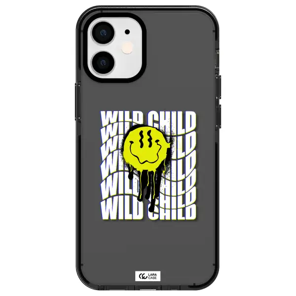 Wild Child Apple iPhone 12 mini impact Smoke Black Case