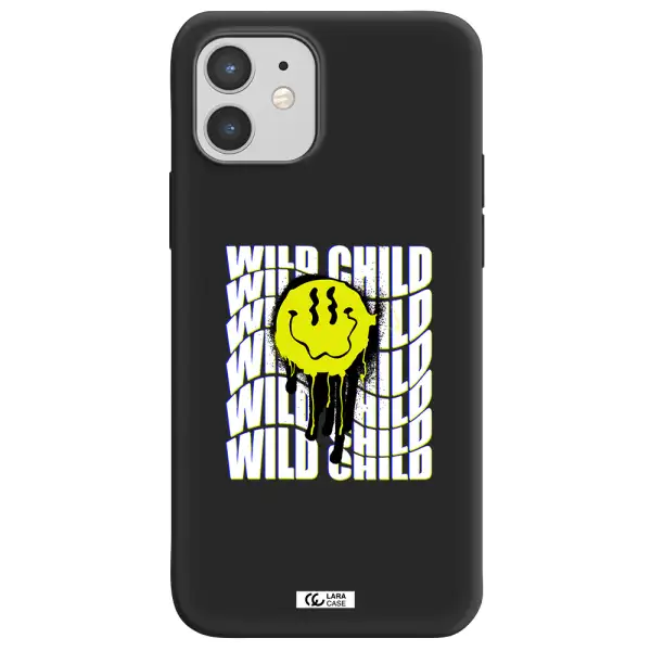 Wild Child Apple iPhone 12 mini Silicone black Case