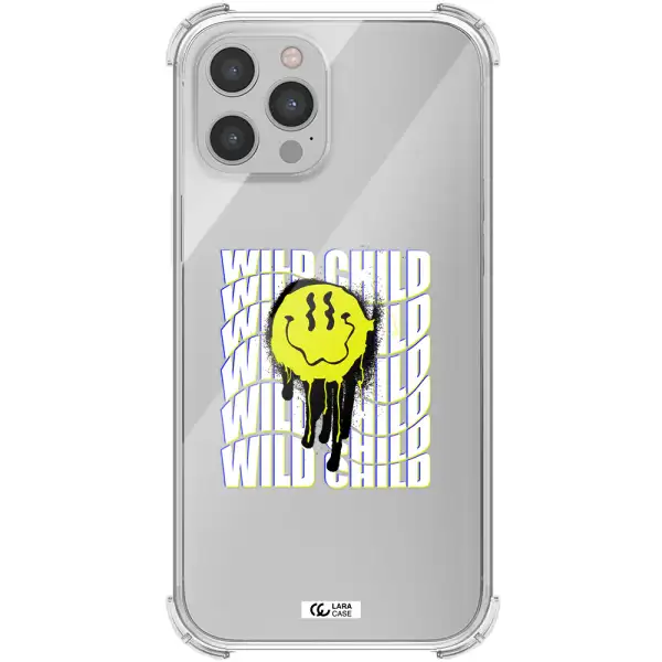 Wild Child Apple iPhone 12 pro max Clear PC Case