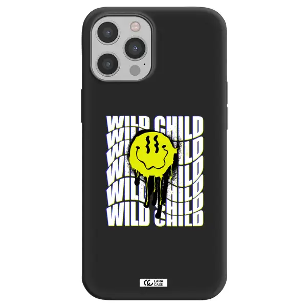 Wild Child Apple iPhone 12 pro Silicone black Case