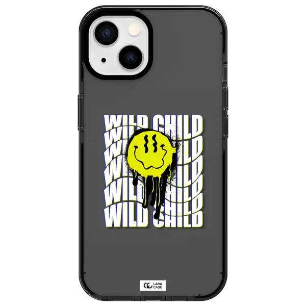 Wild Child Apple iPhone 13 impact Smoke Black Case