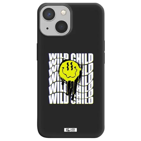 Wild Child Apple iPhone 13 mini Silicone black Case