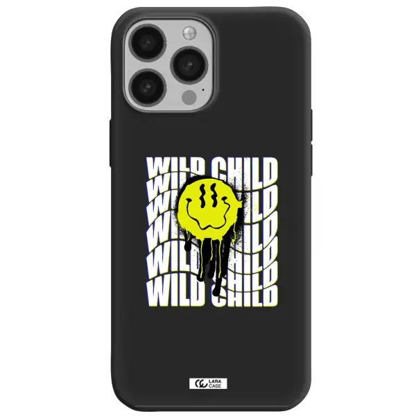 Wild Child Apple iPhone 13 Pro Max Silicone black Case