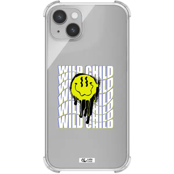 Wild Child Apple iPhone 14 Clear PC Case