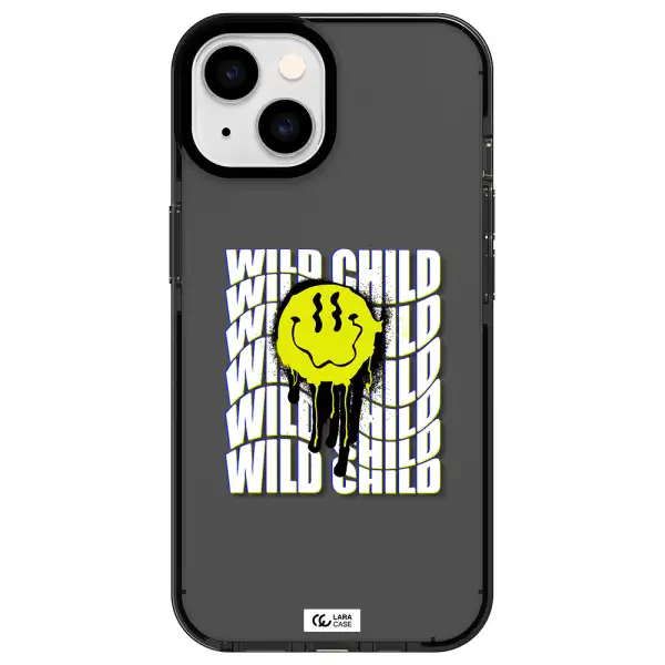 Wild Child Apple iPhone 14 impact Smoke Black Case