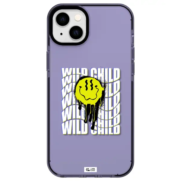 Wild Child Apple iPhone 14 plus impact Lilac Case