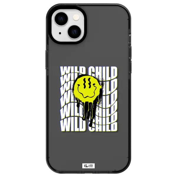 Wild Child Apple iPhone 14 plus impact Smoke Black Case