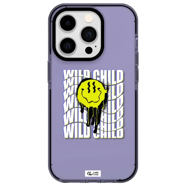 Wild Child Apple iPhone 14 pro impact Lilac Case