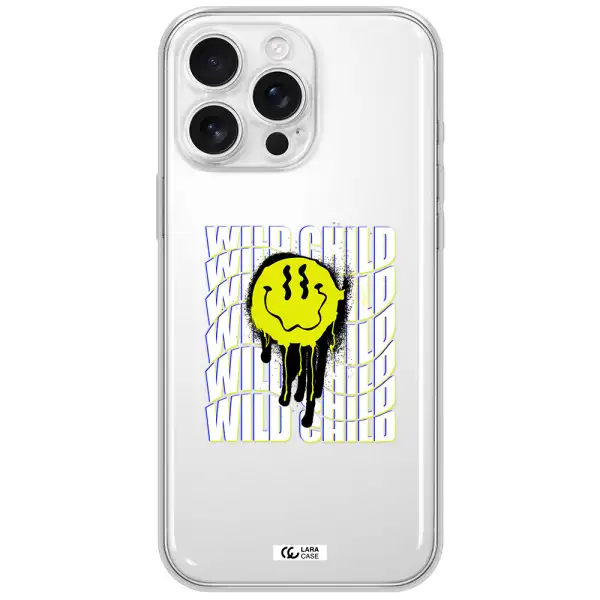 Wild Child Apple Iphone 16 Pro Max Clear Tpu Case