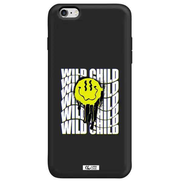 Wild Child Apple iPhone 6 plus Silicone black Case