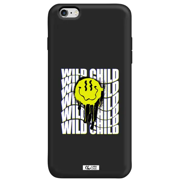 Wild Child Apple iPhone 6 s plus Silicone black Case